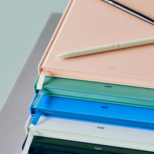 HAY Zápisník Colour Notebook, Ocean Blue - DESIGNSPOT