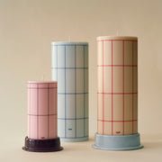 HAY Svícen Column, Pale Blue - DESIGNSPOT