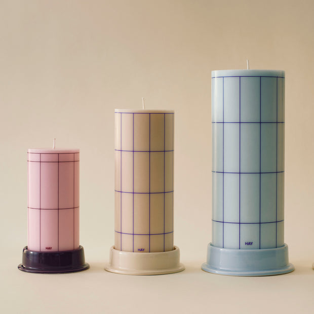 HAY Svícen Column, Pale Blue - DESIGNSPOT