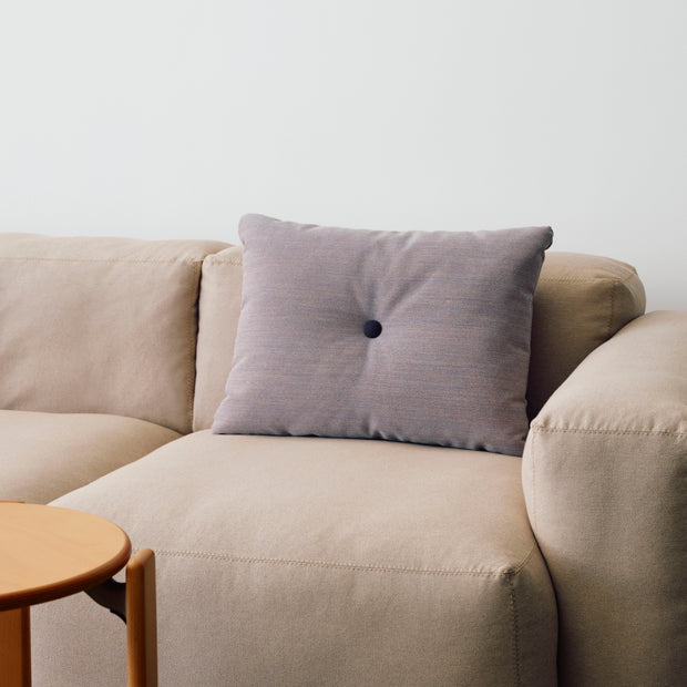 HAY Polštář Dot Linen, Blue - DESIGNSPOT