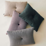 HAY Polštář Dot Linen, Blue - DESIGNSPOT