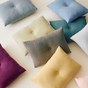 HAY Polštář Dot Linen, Blue - DESIGNSPOT