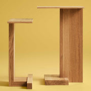Fogia Odkládací stolek Supersolid, Wide, Smoked Oak - DESIGNSPOT