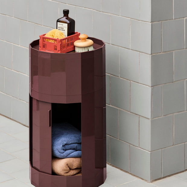 HAY Úložný box Colour Crate, Small, Soft Blue - DESIGNSPOT
