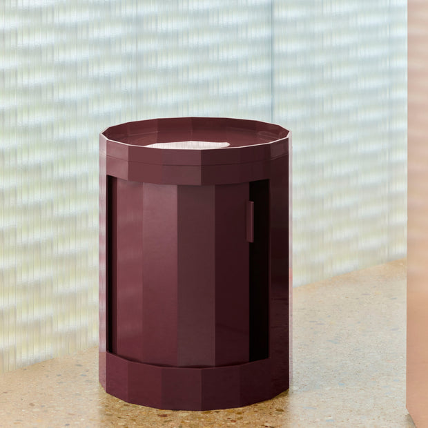 HAY Úložný stolek Facet, Low, Soft Mint - DESIGNSPOT