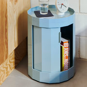 HAY Úložný stolek Facet, High, Misty Blue - DESIGNSPOT