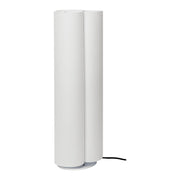 Ferm Living Stojací lampa Boe, Silver / Natural - DESIGNSPOT