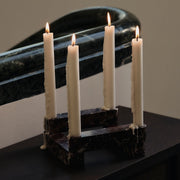 Ferm Living Modulární svícen Newel, Rosso Levanto - DESIGNSPOT