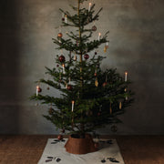 Ferm Living Skleněné ozdoby Glass Baubles, Large, Roseate Translucent, Set 3 kusů - DESIGNSPOT