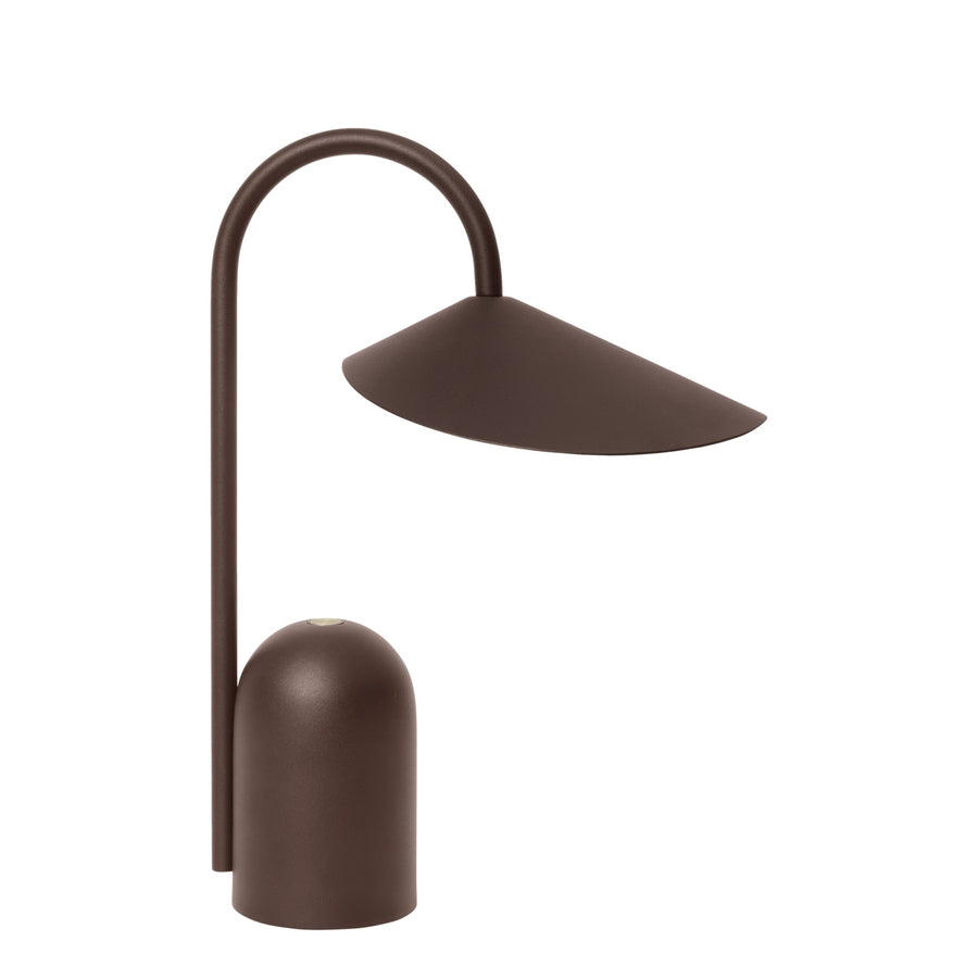 Prenosná lampa Arum, Dark Chocolate