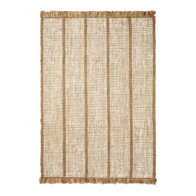 Ferm Living Koberec Athens Stripes, Natural / Off-White - DESIGNSPOT