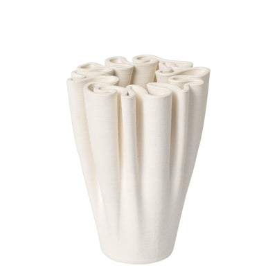 Ferm Living Váza Dedali, H11, Off-White - DESIGNSPOT