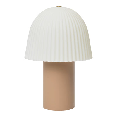 Ferm Living Přenosná lampa Frill, Rose / White - DESIGNSPOT