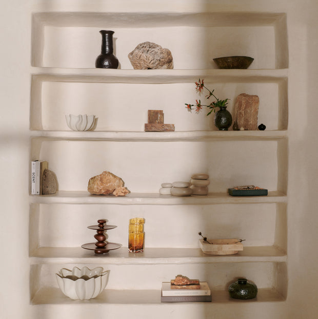 Ferm Living Váza Muro, Large, Green - DESIGNSPOT