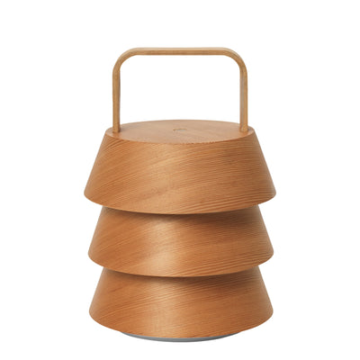 Ferm Living Přenosná lampa Luver, Natural - DESIGNSPOT