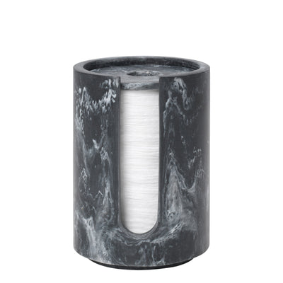 Ferm Living Krabička na vatové polštářky Mist, Charcoal - DESIGNSPOT