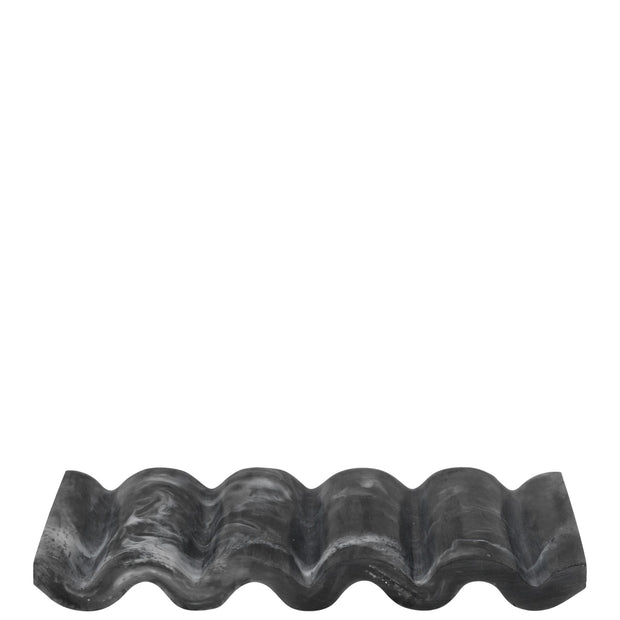 Ferm Living Miska na mýdlo Mist, Charcoal - DESIGNSPOT