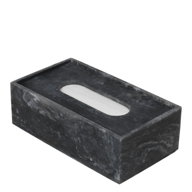 Ferm Living Krabička na kapesníky Mist, Charcoal - DESIGNSPOT
