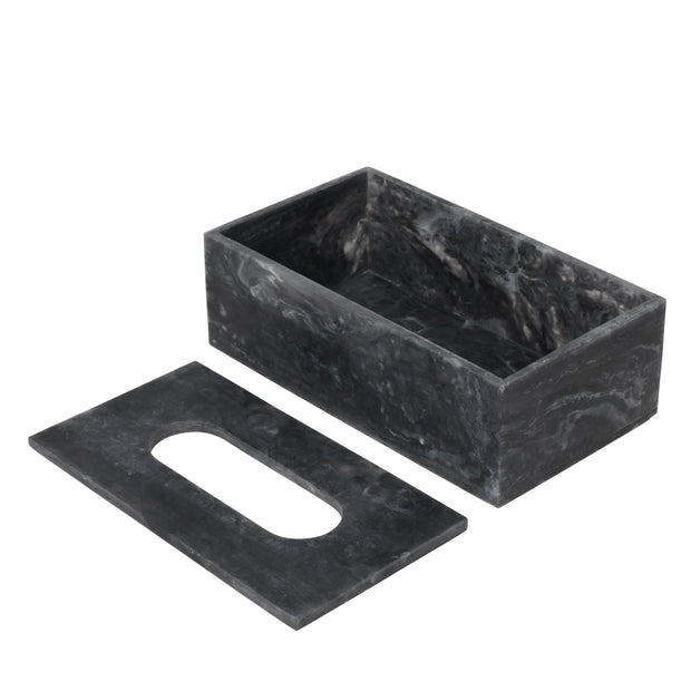 Ferm Living Krabička na kapesníky Mist, Charcoal - DESIGNSPOT