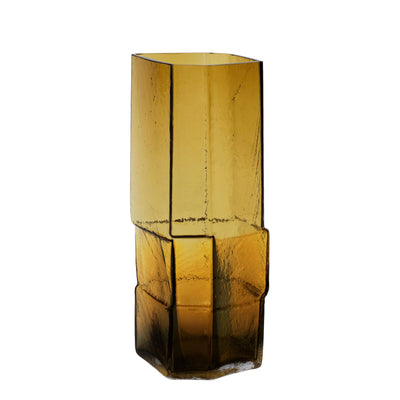 Ferm Living Váza Muro, Medium, Amber - DESIGNSPOT