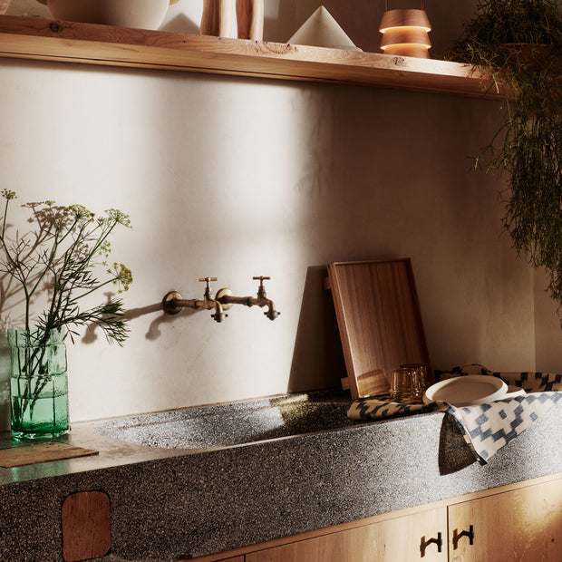 Ferm Living Váza Muro, Large, Green - DESIGNSPOT