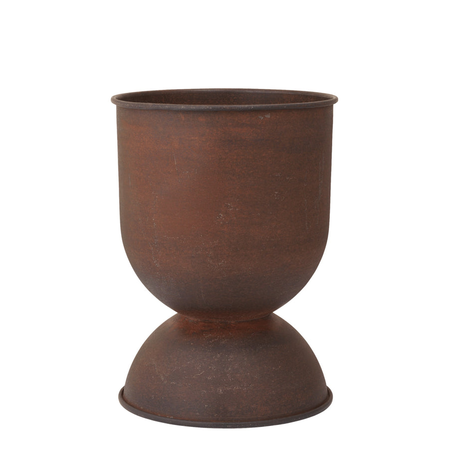 Kvetináč Hourglass, S, Rust