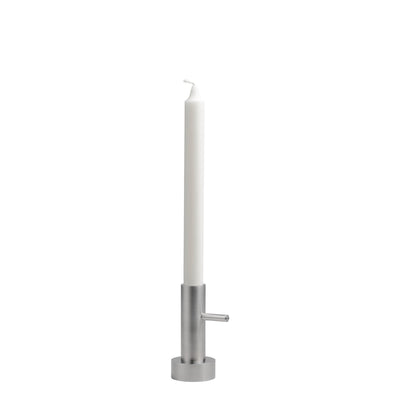 Fritz Hansen Svícen Candleholder, Small #1, Steel - DESIGNSPOT