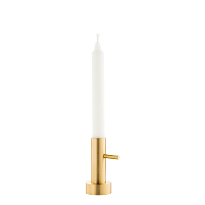 Fritz Hansen Svícen Candleholder, Small #1, Brass - DESIGNSPOT