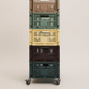 HAY Víko boxu Colour Crate, Plastic, Medium - DESIGNSPOT