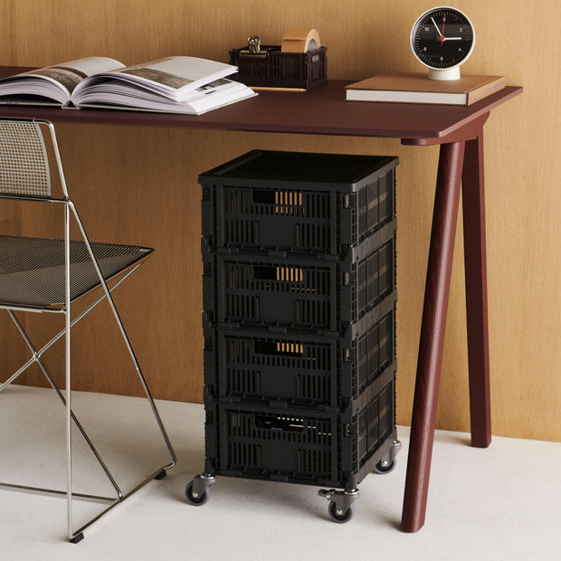 HAY Úložné boxy Colour Crate, Mini, 2 kusy, Dark Green - DESIGNSPOT