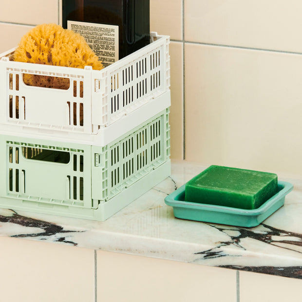 HAY Úložný box Colour Crate, Large Square, Off-White - DESIGNSPOT
