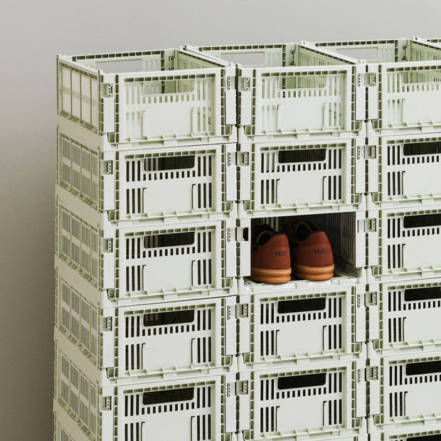 HAY Víko boxu Colour Crate, Plastic, X-Large - DESIGNSPOT