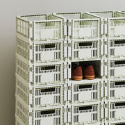 HAY Úložné boxy Colour Crate, Mini, 2 kusy, Grey - DESIGNSPOT