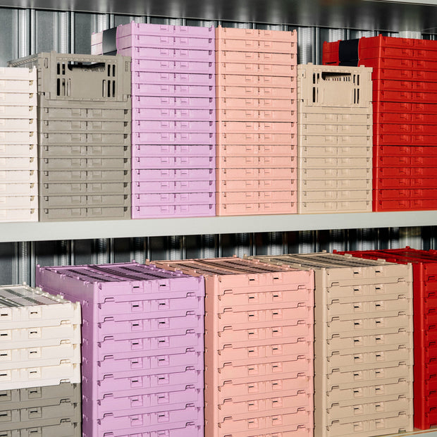 HAY Úložný box Colour Crate, Small, Sky Blue - DESIGNSPOT