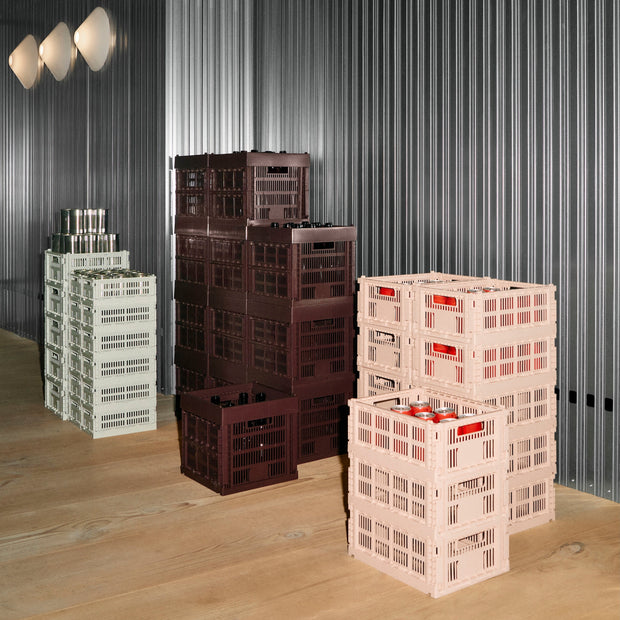 HAY Úložný box Colour Crate, Cube, Levander - DESIGNSPOT