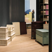 HAY Úložný box Colour Crate, Small, Sky Blue - DESIGNSPOT