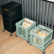 HAY Úložný box Colour Crate, Small, Sky Blue - DESIGNSPOT