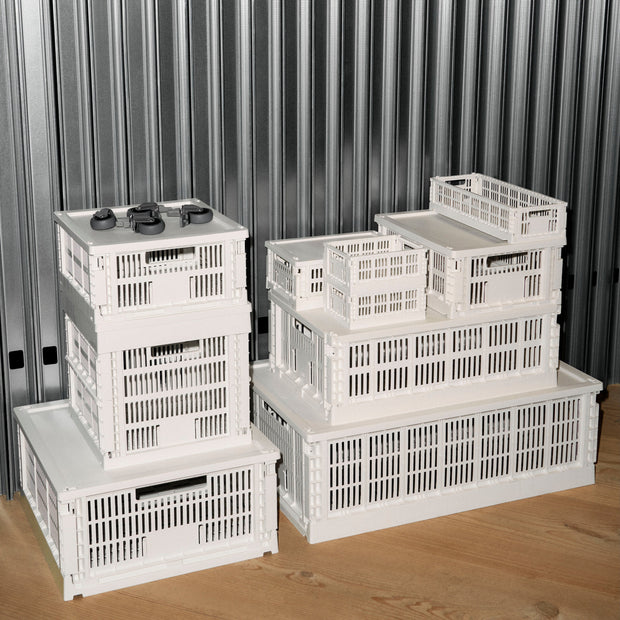 HAY Úložné boxy Colour Crate, Mini, 2 kusy, Dark Green - DESIGNSPOT