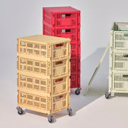 HAY Víko boxu Colour Crate, Metal, Large - DESIGNSPOT