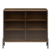 Northern Skříňka Hifive Glass Cabinet, Smoked Oak - DESIGNSPOT