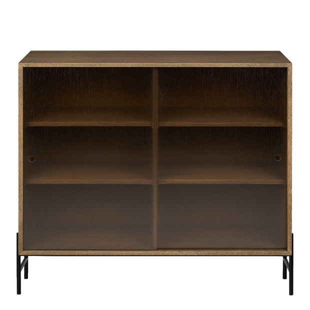 Northern Skříňka Hifive Glass Cabinet, Smoked Oak - DESIGNSPOT