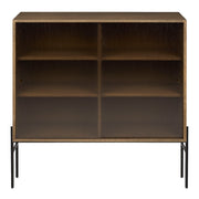Northern Skříňka Hifive Glass Cabinet, Smoked Oak - DESIGNSPOT