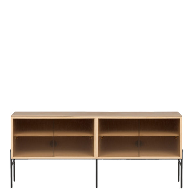 Northern Skříňka Hifive Glass Storage, Light Oak - DESIGNSPOT