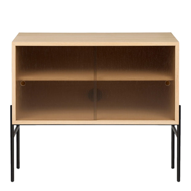 Northern Skříňka Hifive Glass Storage, Light Oak - DESIGNSPOT