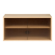 Northern Skříňka Hifive Glass Storage, Light Oak - DESIGNSPOT