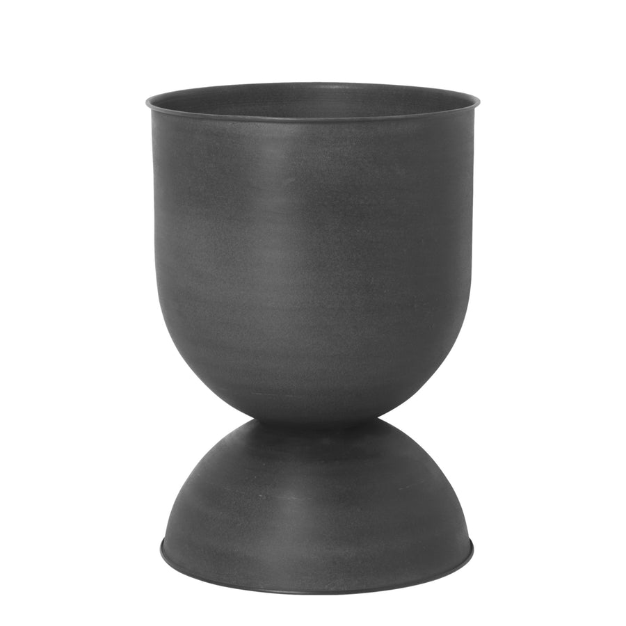 Kvetináč Hourglass, M, Black