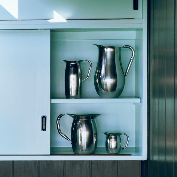 HAY Džbán Indian Steel Pitcher, 0,9l, Stainless Steel - DESIGNSPOT
