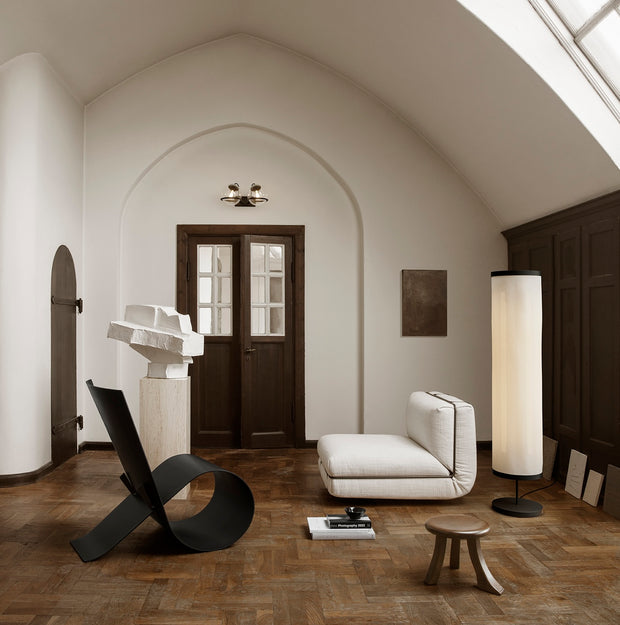 Astep Stojací lampa Isol Floor, 126, Black - DESIGNSPOT