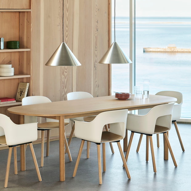 HAY Závěsná lampa Compass Adjustable, 430, Oyster White - DESIGNSPOT
