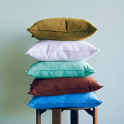HAY Polštář Linen, 60, Light Blue - DESIGNSPOT